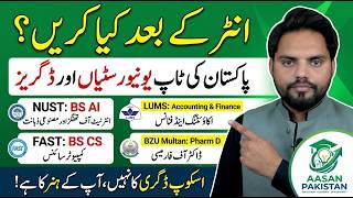 Best Universities in Pakistan 2026 | Top Degrees with Scope | Career Guide for Students