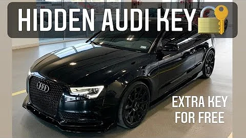 Your Audi's HIDDEN SECRET KEY / Audi tips and secrets - DayDayNews