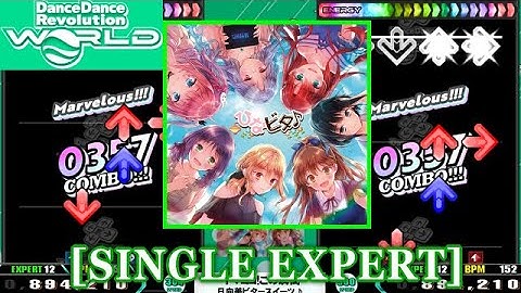 【DDR WORLD】 イマココ！この瞬間 / 日向美ビタースイーツ♪ [SINGLE EXPERT] 譜面確認+Clap