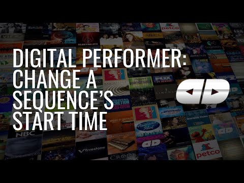 Digital Performer: How to remove bars from a film cue