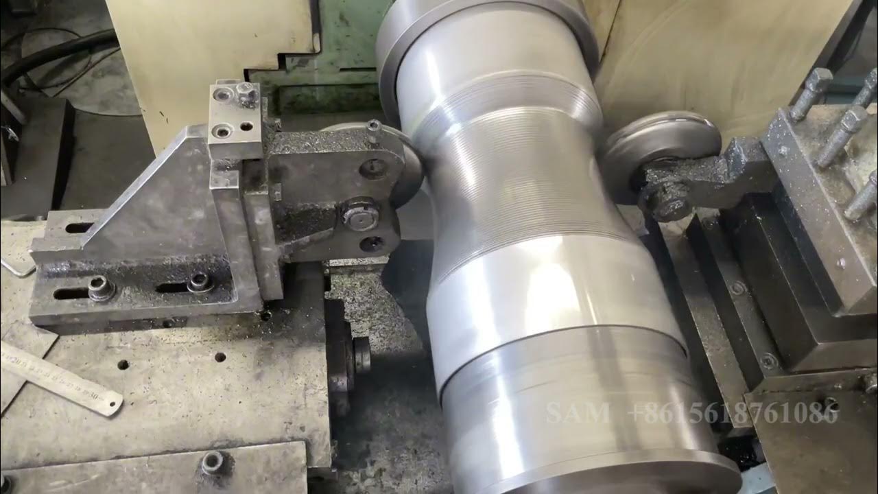 automatic spinning metal machine for tube forming YouTube