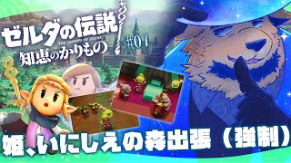 【完全初見】また姫を危ないとこに派遣…？パパ姫のこときらい…？ｳﾁわしゅきなのに…【ゼルダの伝説 知恵のかりもの #7】