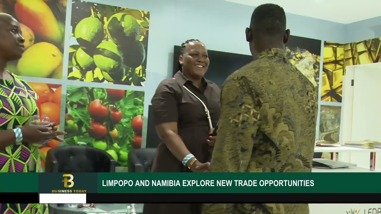Still from BUSINESS TODAY | NAMIBIA, SOUTH AFRICA EXPLORE TRADE TIES - nbc