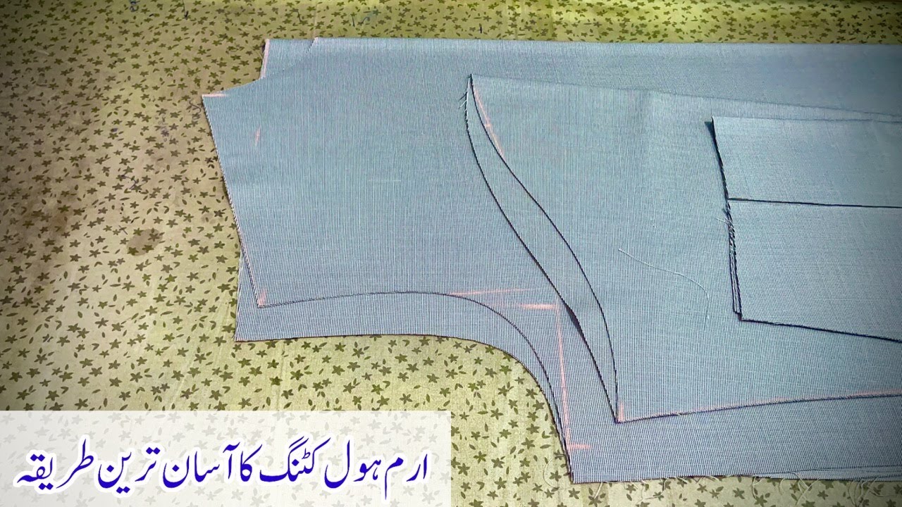Armhole cutting! Easy way to cut armholes