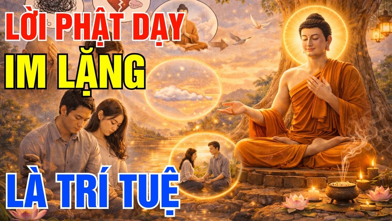Im Lặng Là Trí Tuệ - Lời Phật Dạy Khiến Bạn Buông Bỏ Mọi Phiền Não Trong Cuộc Sống!