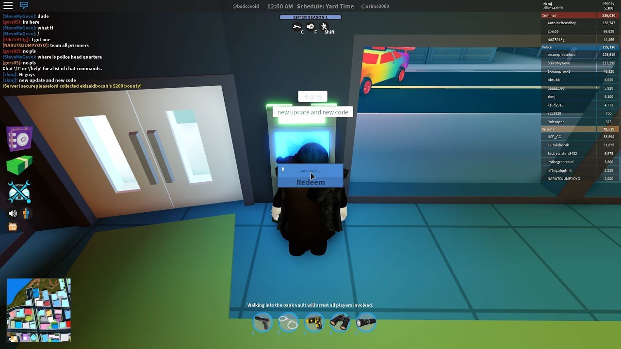 Roblox Code Jailbreak Firetruck - 