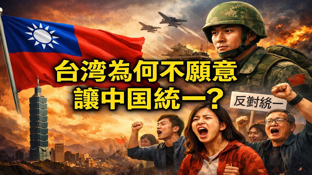 台灣為什麼不願意讓中國統一？不想做大國公民？