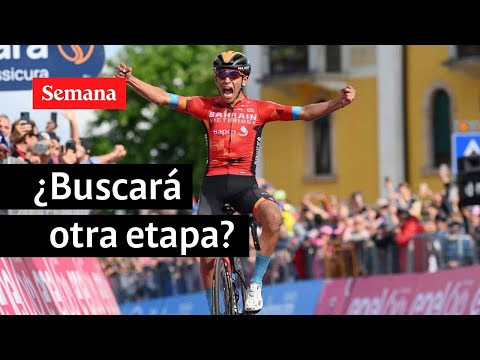 "Es un sueño": Santiago Buitrago se mostró agradecido antes de la etapa 18 | Giro de Italia 2022
