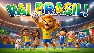 Copa do Mundo para Crianças: Um Gol de Amor com Jesus ! Música Infantil Gospel