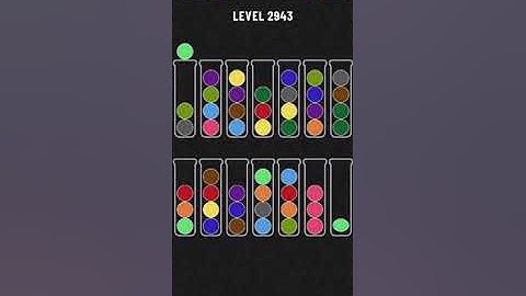 Ball Sort Puzzle Level 2943