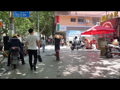 Shanghai, Çin | Lingang Plajı | Plaj Yürüyüş Turu 4K