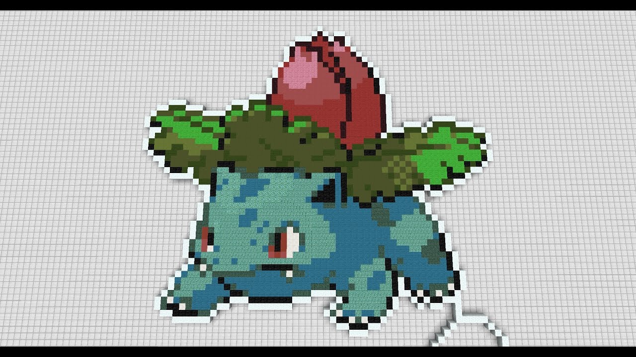 Ivysaur Pixel Art