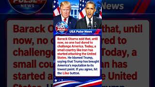BREAKING: Obama Speaks Out as Iran Challenges America 🇺🇸🇮🇷