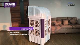 HAVAI 8X Flo Pro Plastic Body Duct Air Cooler.