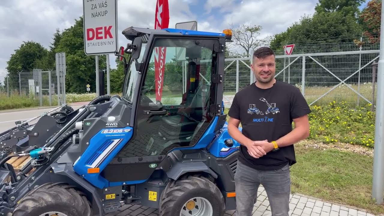 Uživatelský videonávod ke stroji MultiONE 6.3 iDS