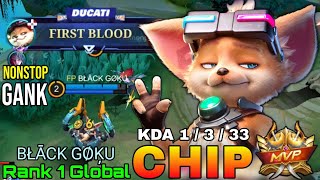 Download lagu Superb Tanking Chip NonStop Gank - Top 1 Global Chip by BŁĀCK GØĶU - Mobile Legends
