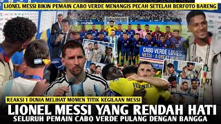 RESPECT ‼️All Verde Players CELEBRATE Loss 'Leo Messi has such a noble heart' Thank you GOAT 😍
