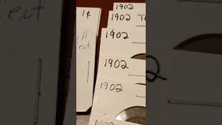 indian head cent collection,  getting bigger #coinage #coin #collection #cents