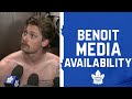 Simon Benoit | Pregame vs Detroit Red Wings | October 2, 2025