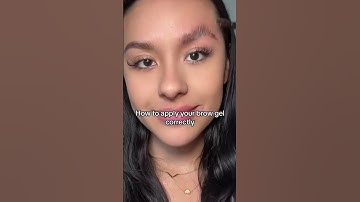 How to apply brow gel! #browgel #browtutorial #IPSY