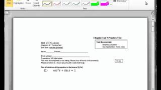Paper Pencil Tests: Online Instructor Resource