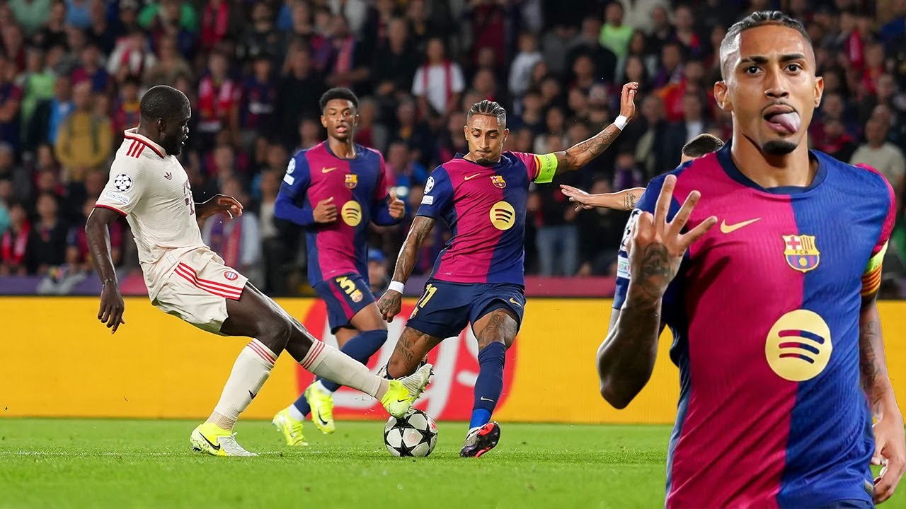 Raphinha 2025 🔥 Insane Skills & Goals, Dribbling, Assists