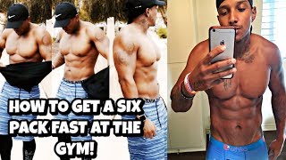 Abs & Obliques Workout: How to get a SIX PACK fast at the gym!!! screenshot 2