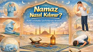 Namaz Nasıl Kılınır? (Kadın ve Erkekler İçin Adım Adım Anlatım) | Lise Din Dersi