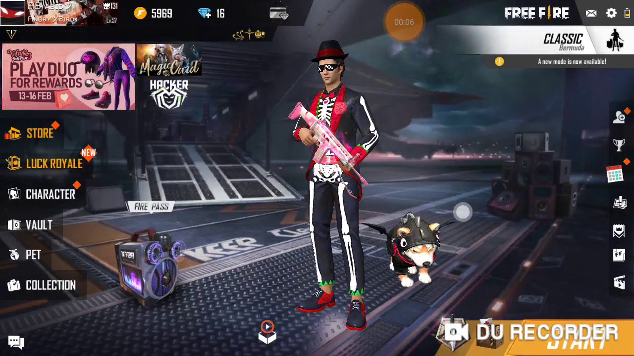 ফ্রী ফায়ার নতুন ইভেন্ট । Free Fire new Hacker store,new bundle,new gun