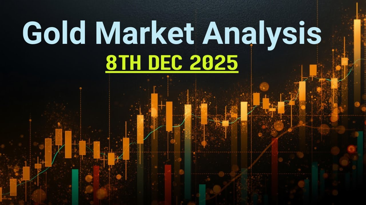 XAUUSD Analysis & Forecast 8 Dec 2025 | GOLD Buy/Sell Setup | XAUUSD Monday Target?