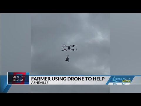 NC farmer using