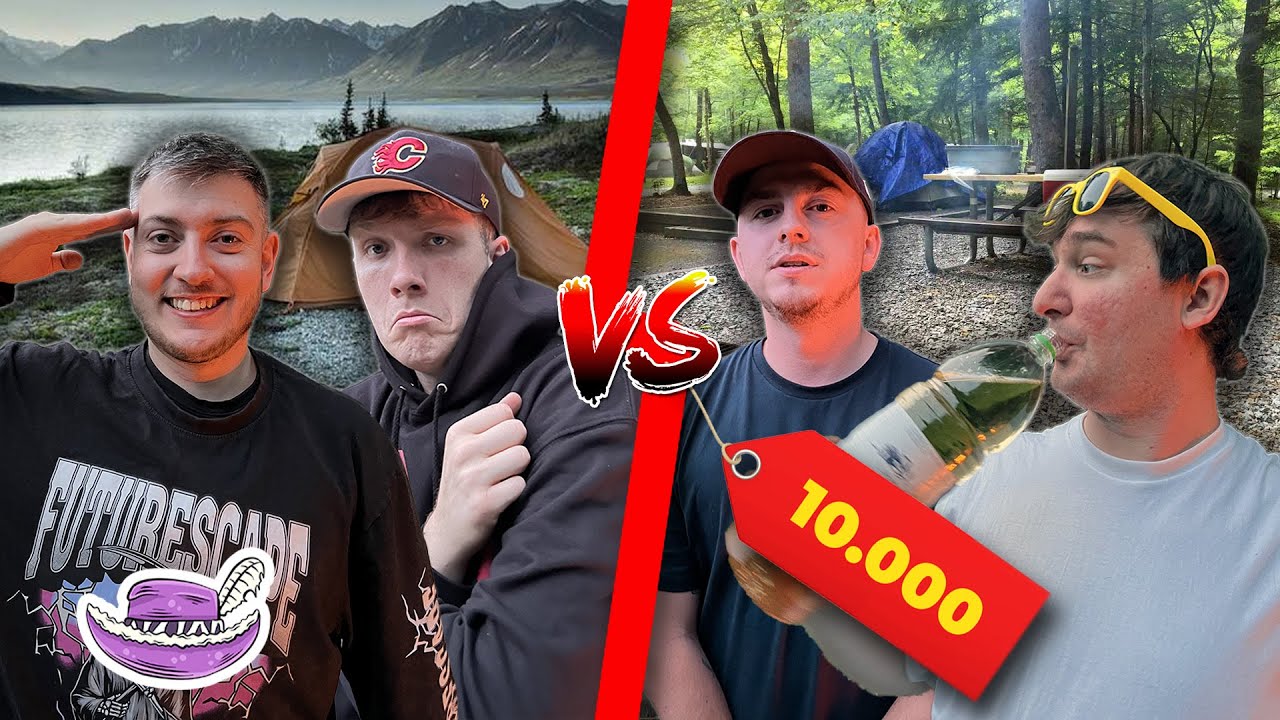 100KČ VS. 10.000KČ PŘEŽÍVÁNÍ PŘES NOC V PŘÍRODĚ S 