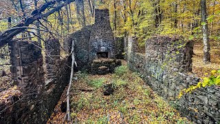 Exploring the abandoned Old Stanley Mansion Ruins in New Britain, Connecticut