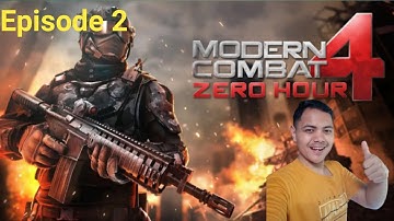 MODERN COMBAT 4 ZERO HOUR GAMEPLAY WALKTHROUGH MISSION - 2