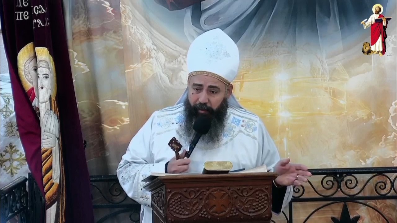 قداس احد التجربة من كنيسة مار مرقس بقلوصنا - سمالوط - المنيا