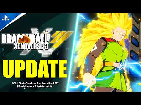 DRAGON BALL: XENOVERSE 3 NEW OFFICIAL TRANSFORMATIONS & GAMEPLAY UPDATE!