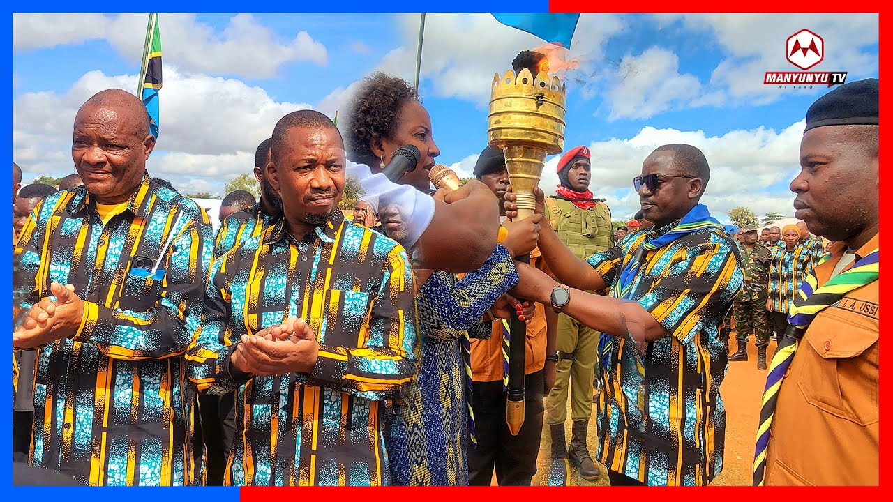 MWENGE WA UHURU ULIVYO TINGA KONGWA DODOMA NA KUZINDUA MIRADI YA KIMKAKATI..