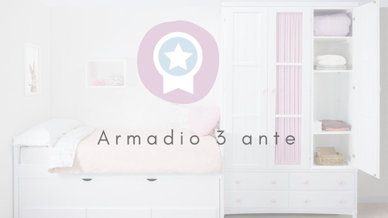 Armadio 3 ante