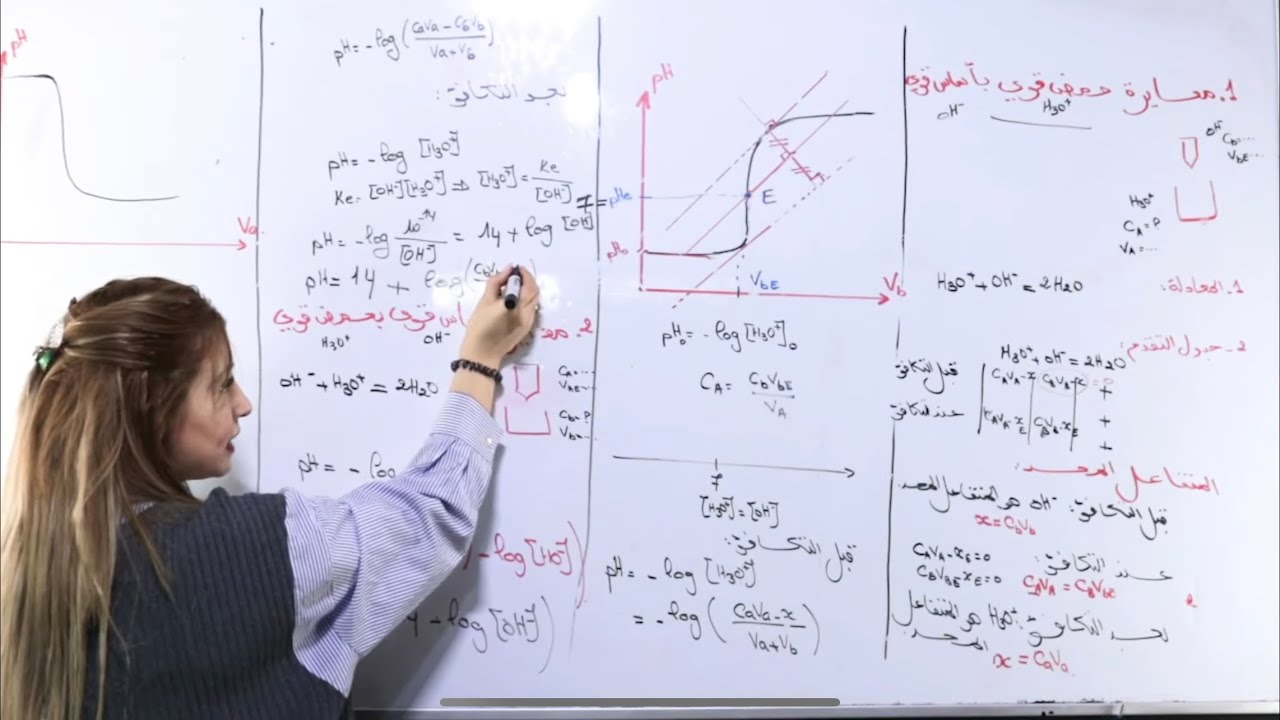 المعايرة ال ph مترية من الصفر | العلوم الفيزيائية بكالوريا 2024