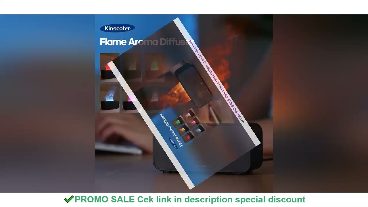 New Simulation Flame Aromatherapy Machine Mini Air Humidifier LED Colorful Light Timer Humidifier Ho