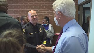 Virginia AG Mark Herring attends Newport News National Night Out