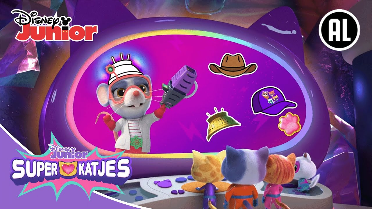🦹‍♂️ Ontmoet de Slechteriken! | Super Katjes | Disney Junior BE