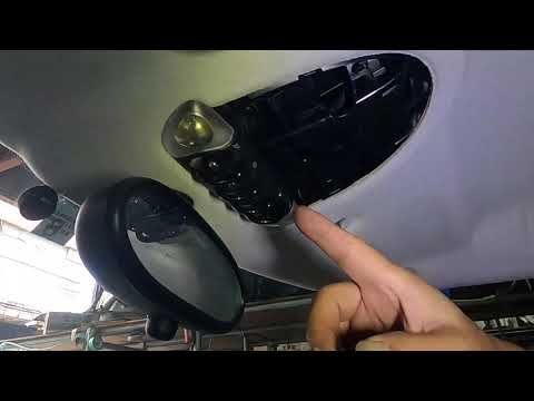 SU16 Mini Cooper, I'm going to remove the room lamp! (^^)! SU16