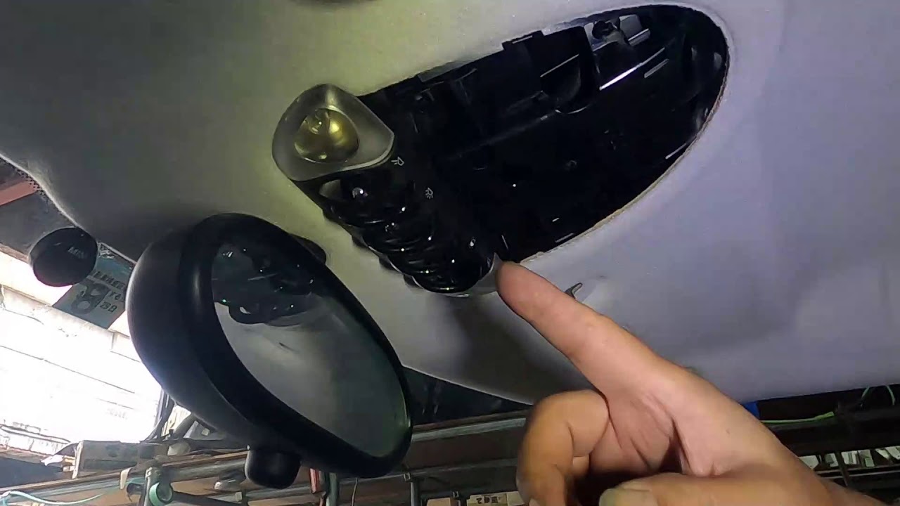 SU16 Mini Cooper, I'm going to remove the room lamp! (^^)! SU16