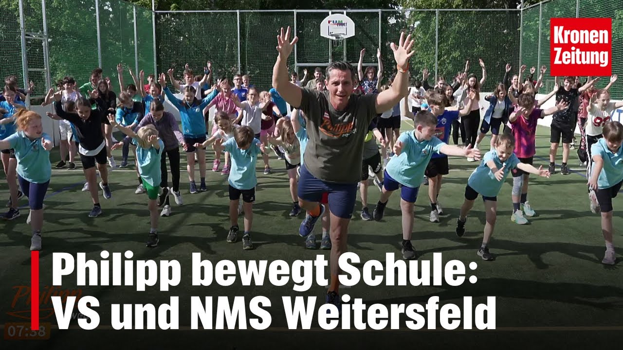 Philipp bewegt am Mittwoch, 14.5.: Zu Gast in der VS und NMS Weitersfeld