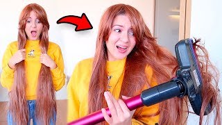 24 ORE CON I CAPELLI SUPER LUNGHI! *è finita male*