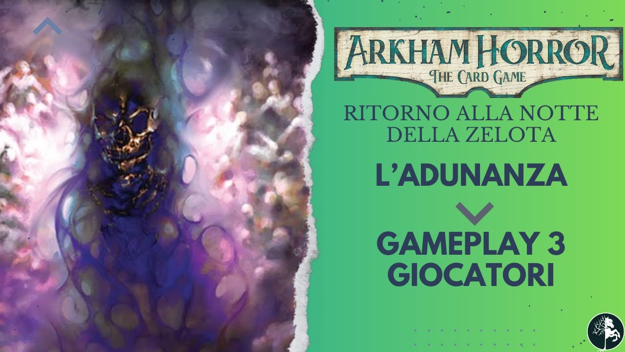 Asmodee Arkham Horror LCG – Regreso A La Noche Del Zelote | Expansión Con 66 Cartas | Juego De Cartas Colaborativo De Misterio