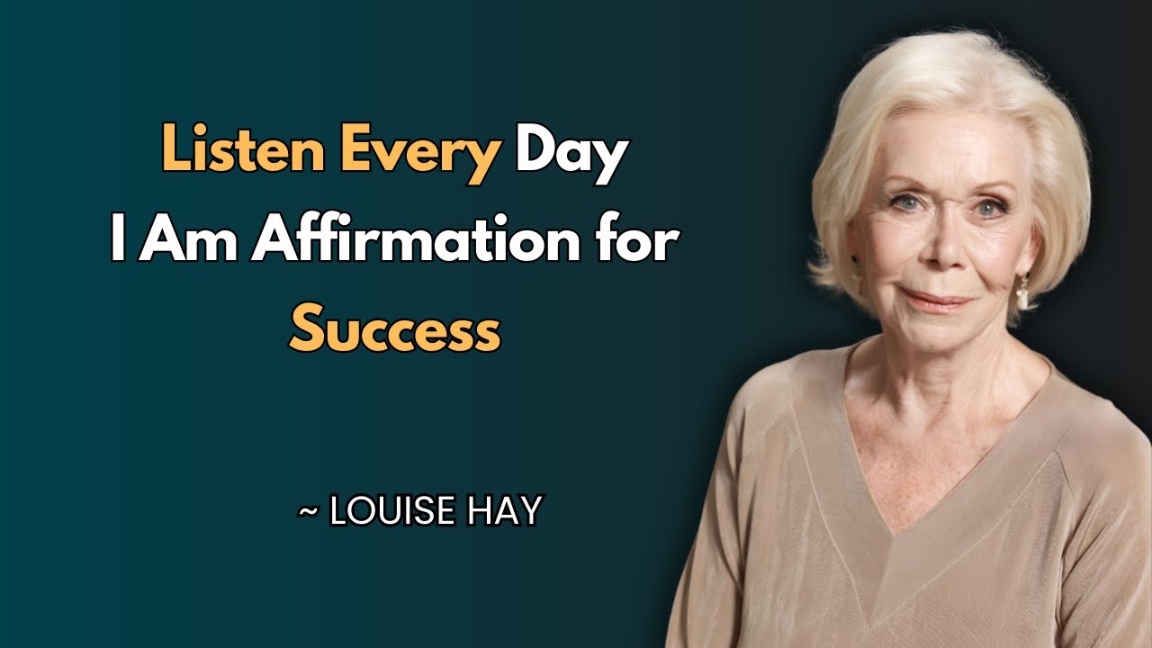 I Am Affirmations for Success | Listen Daily for Confidence, Abundance & Healing | Louise Hay