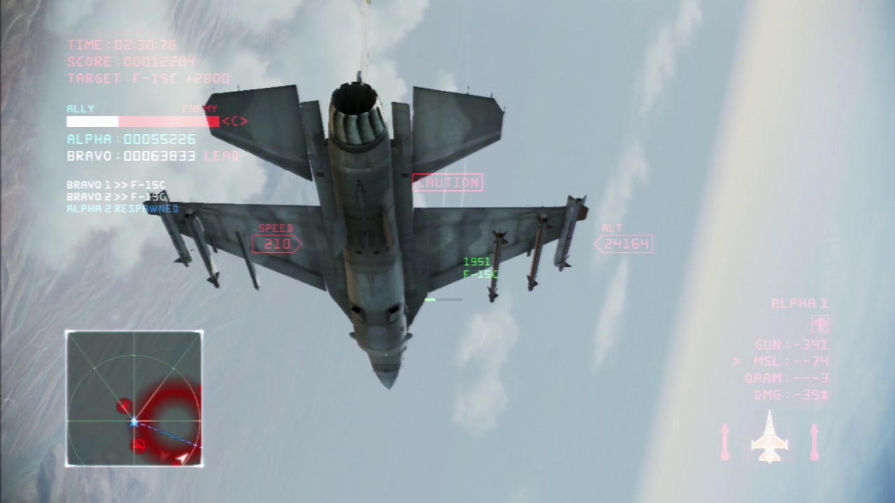 Ace Combat Infinity - Co-Op Battle 501