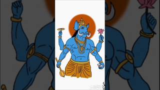 Varaha Avtar Colouring||Royal Colouring Hub||#colouringpage #colours #creativeart #art #painting